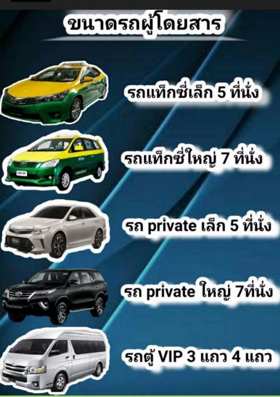 เหมารถ 5 ที่นั่ง 7 ที่นั่ง SUV บันไดข้างรถตู้ ไปกลับต่างจังหวัด 24 ชั่วโมงโทร 080-4446252 https://pairotthanservice.simdif.com